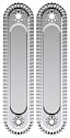 Ручка для раздвижных дверей SH.CL152.010 (SH010/CL) SILVER-925 серебро 925