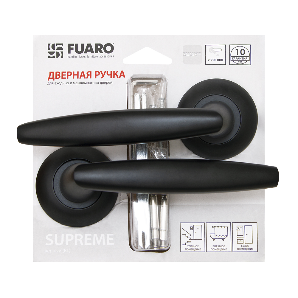 Ручка раздельная SUPREME RM/HD BL-24 черный