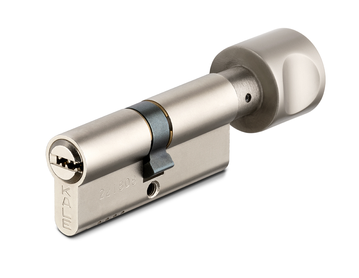 Цилиндровый механизм с вертушкой 164 OBS SCE/80 (30+10+40) mm никель 5 кл. new