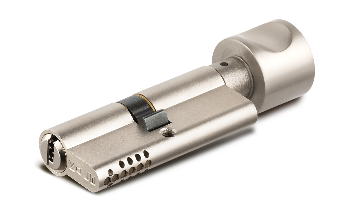 Цилиндровый механизм с вертушкой 164 OBS SCE/80 (30+10+40) mm никель 5 кл. new