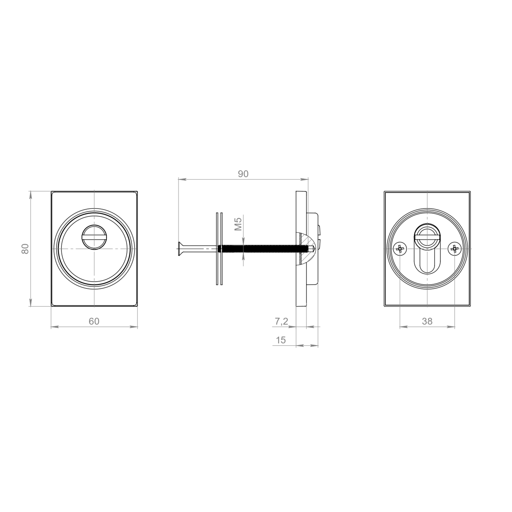 Броненакладка DEF.TRG/K.4286 BL-24 чёрный