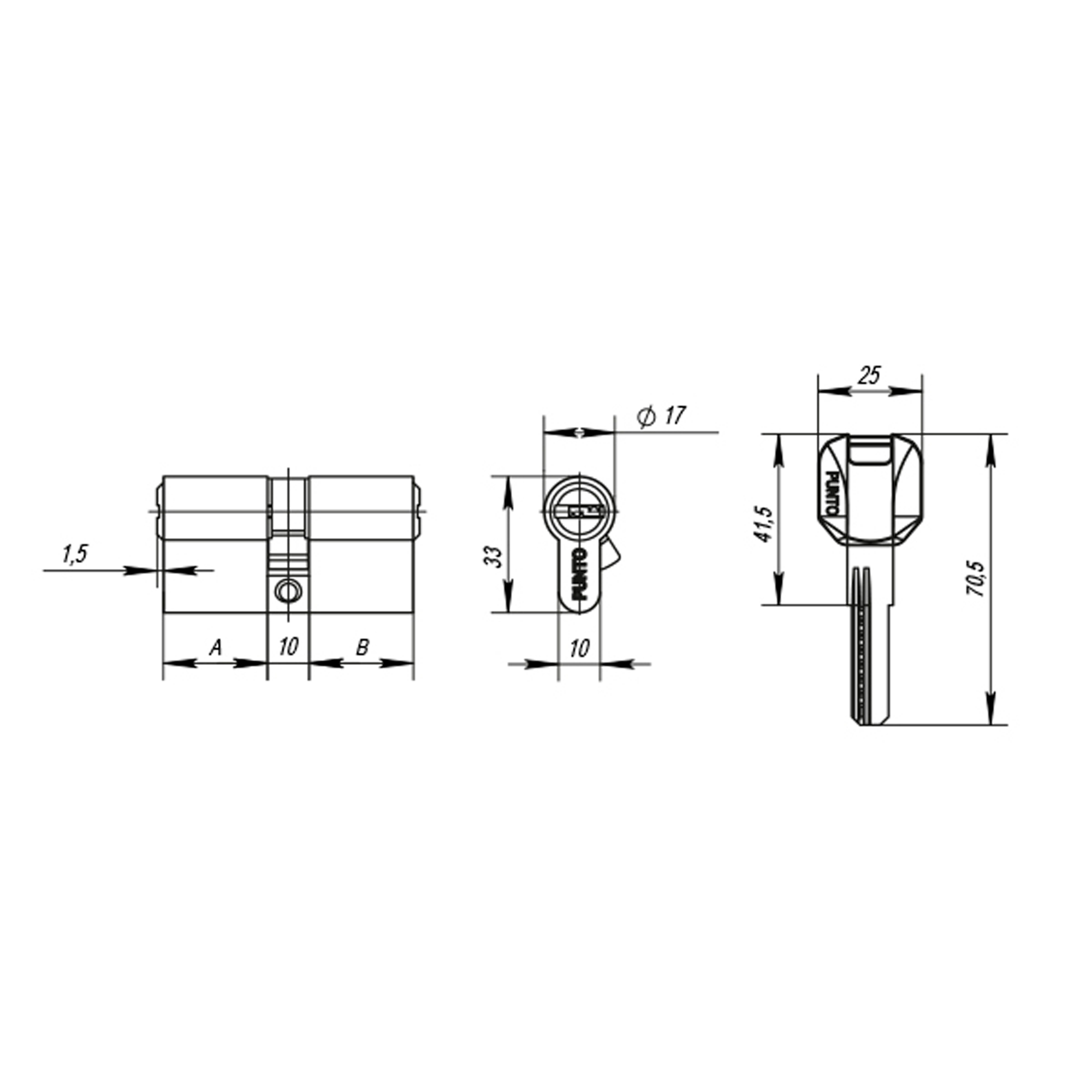 Цилиндровый механизм MaxPro7000Key60mm(25+10+25) SSC сатин.хром 7key 