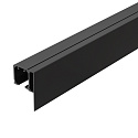 Комплект верхняя направляющая + декор.планка SLD.Comfort-PRO.KIT/3000 track + dec (3м) BL черный
