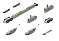 Комплект для раздвижных дверей SLD.Scope.SET3.soft close+roller/80