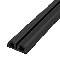 Уплотнитель без клеевой основы WADH/D-12x10mm, BLACK черный 150 m