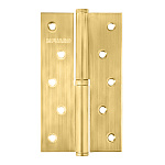 Петля съемная IN5430SR-BL SB правая (413/BL-5 125x75x2,5) мат.золото БЛИСТЕР