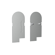 Декоративная накладка для скрытой петли U3D2400 2шт. (FRAME) SC мат. хром