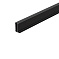 Стеновой профиль SLD.Comfort-PRO/3000 bracket BL черный