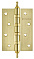 Петля универсальная IN4400UA-BL SB (4BB/A/BL 100x75x2,5) мат. золото БЛИСТЕР
