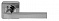 Ручка раздельная ORBIS SQ004-21SN/CP-3 мат никель/хром