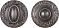 Ручка поворотная BK6 SM AS-3 античное серебро