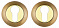 Накладка под цилиндр ET.R.RM54 (ET RM) AB/GP-7 бронза/золото