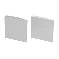 Торцевая заглушка для верхней направляющей с крышкой SLD.Comfort-PRO.End cap AL Алюминий (2 шт.)