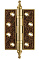 Петля универсальная Castillo CL 500-A4 102x76x3,5 FG-10 Французское золото