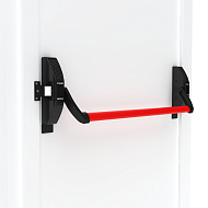 Ручка-штанга нажимная AP.1700B push-bar (ANTI-PANIC 1700В) накладной для одно/двуствор. дверей