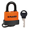 Замок навесной PL-WEATHER-3640 3key (PL-3640) англ. /блистер