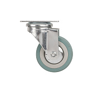 Опора колесная с площадкой WL/B-60R/50kg резина