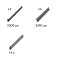 Комплект для обрамления пенала SLD.Comfort-PENAL frame 1800/2300 AL