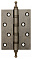 Петля универсальная IN4500UA AS (500-A4) 100x75x3 античное серебро Box