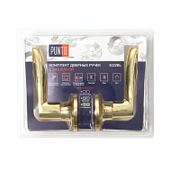 Ручка защелка DK610/BL PB-PS (без фик.) золото